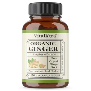 Ginger Health Supplement – ​​Supports digestive and Immune Health (120 Capsules)