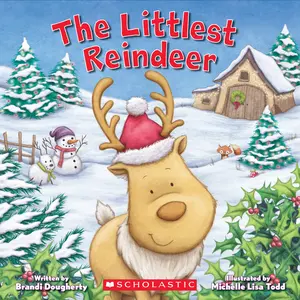 USED-The Littlest Reindeer by Dougherty, Brandi (Paperback)