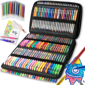 320 Pack Gel Pens for Adult Coloring Book,drawing kit, Artist Pens Include 156 Pens, 4 Metallic Sparkle With 160 Refills, Fine Tip Metallic Glitter for Drawing Doodling Art Supplies Diary Sticker Scrapbooking