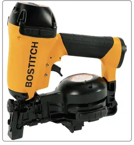 BOSTITCH Roofing Nailer On Coil, Roofing Nail Gun, Quick Reload, 3/4 inch to 1-3/4inch (RN46)
