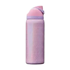 [Limited Drop] Owala 32oz FreeSip Pink Bow Glitter Series Water Bottle, Pink Coquette Tumbler Collection, Gift for Mom, Gift For Her