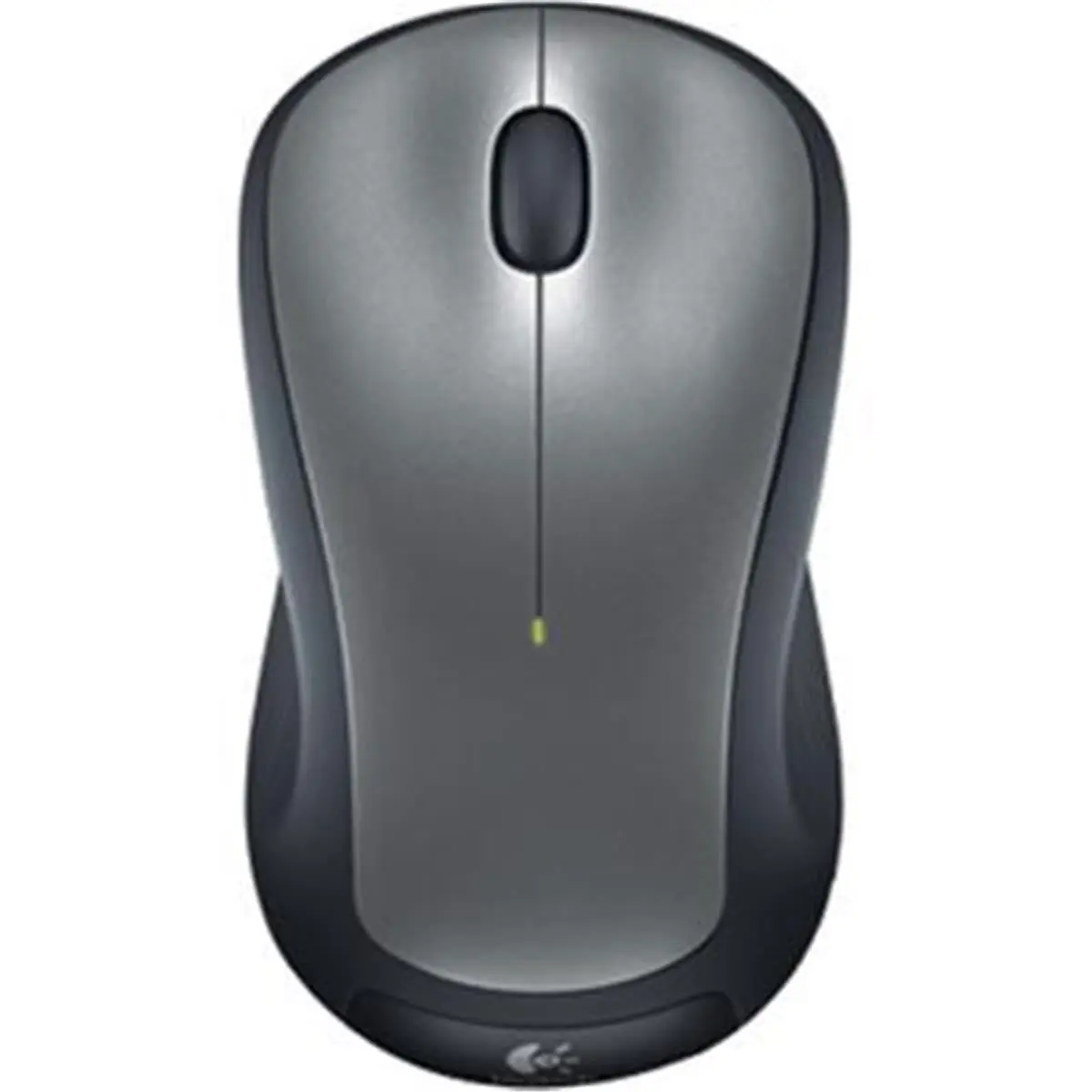 Logitech M310 Wireless Mouse - Silver, 12-Month Battery Life, Both Hands Compatible, 1-Time Plug-In Setup, Radio Frequency Wireless USB Nano-Receiver, Scroll Wheel