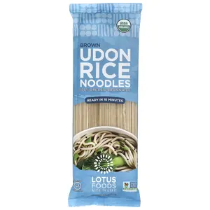 Lotus Foods Brown Udon Rice Noodles, 8 oz (227 g)