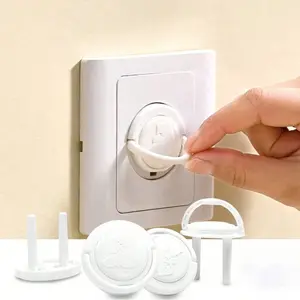 Power Plug Protectors, Outlet Covers, Electrical Socket Safety Caps, Proofing Socket Cover, Safety Plug Protector, Child Proof Plugs, Child Safety Electrical Outlet Covers with Hidden Pull Handle, North American Standard Electrical Outlet Covers