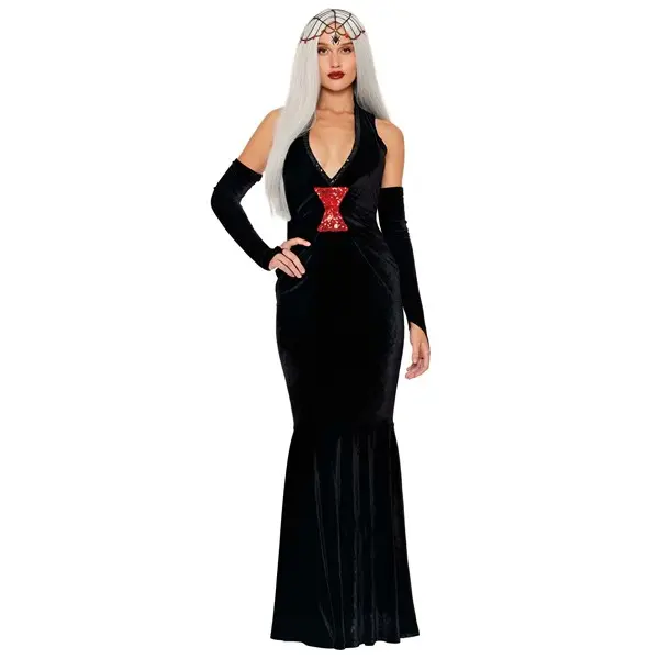 Women's Sexy Horror Story Black Widow Costume