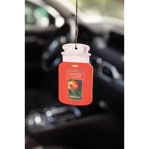 Yankee Candle Paper Car Jar, Macintosh (Pack of 3)