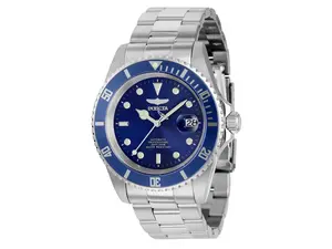 Invicta 9094OBXL 43 in. Dia. 22 mm Mens Pro Diver Automatic 3 Hand Blue Dial Watch