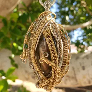 One of a Kind (Rare Find) Large Gemstone Pendant