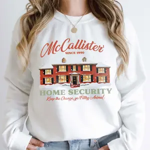 McCallisters Home Security Christmas Shirt, Christmas Sweatshirt, Christmas Movie Shirt, Christmas Movie Sweatshirt, Family Christmas Shirts