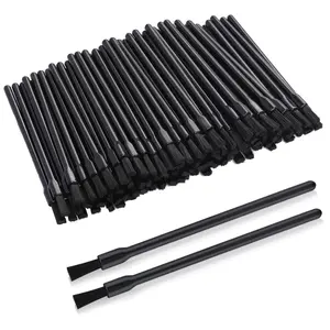 100 Pcs Lip Brushes Disposable Nail Polish Brushes Disposable Lip Brushes Lip Wand Disposable Applicators Lipstick Lip Gloss Wands Nail Polish Brush Multifunctional Makeup Brushes for Women