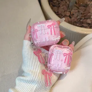 Protective Case Compatible AirPods 4 & Pro Series, Butterfly Design Fits Air 1-4/pro Models, Durable Accessory for Bluetooth-compatible Earphones