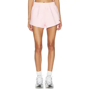 Champion Reverse Weave Swing Short in Rose Shadow