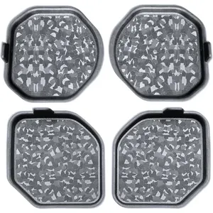 Cup Holder Inserts for Wrangler JL JLU 2018-2026 & Gladiator JT 2020-2026, Jeep Cup Holder Inserts, Original Exterior Design, Jeep Wrangler Accessories (4-