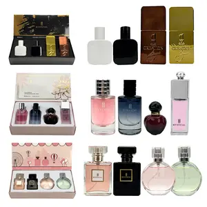 Unisex Fragrance Collection Mini Perfume Gift Set Floral Fruity Spray Wood Amber Cologne Sample Vials Long Lasting Intensity Portable Travel Friendly 4 x 30 ml