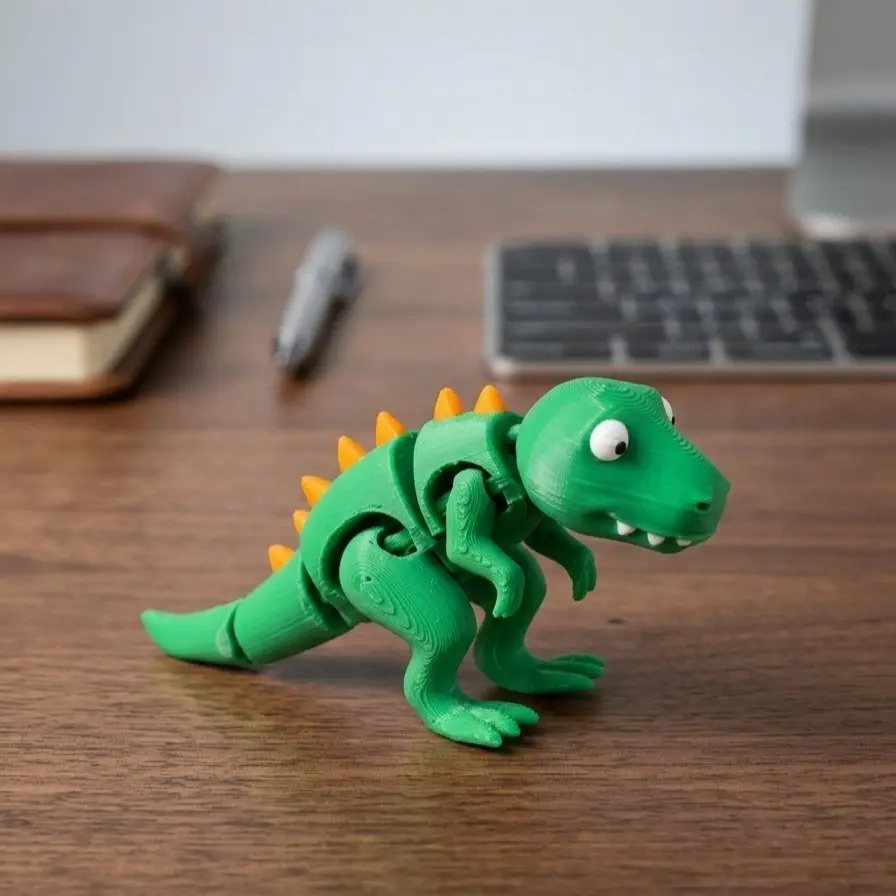Toby the T-Rex - Articulated 3D Printed Fidget Toy