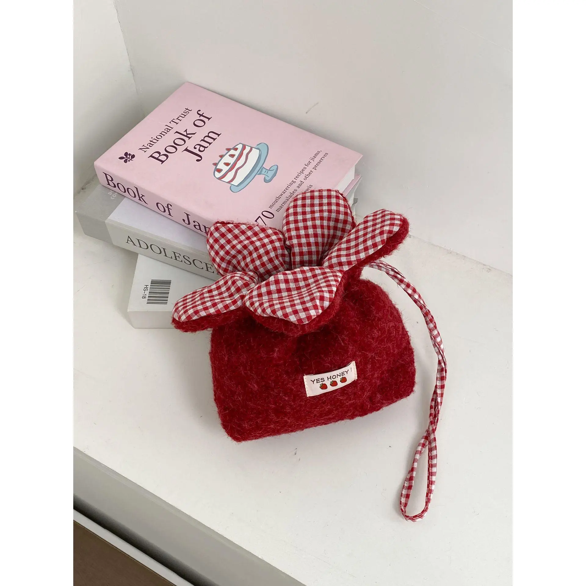plush red