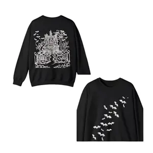 Haunted House Comfort Colors Halloween Sweatshirt