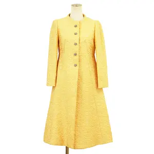 Pre-owned DOLCE & GABBANA Polyester Small Leather Goods Dolce&Gabbana Jacquard Coat