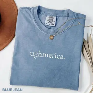 Comfort Colors Shirt Ughmerica Funny Sarcastic Statement Vintage Graphic Tee Heavyweight Cotton Unisex Casual Gift Trendy Viral Design