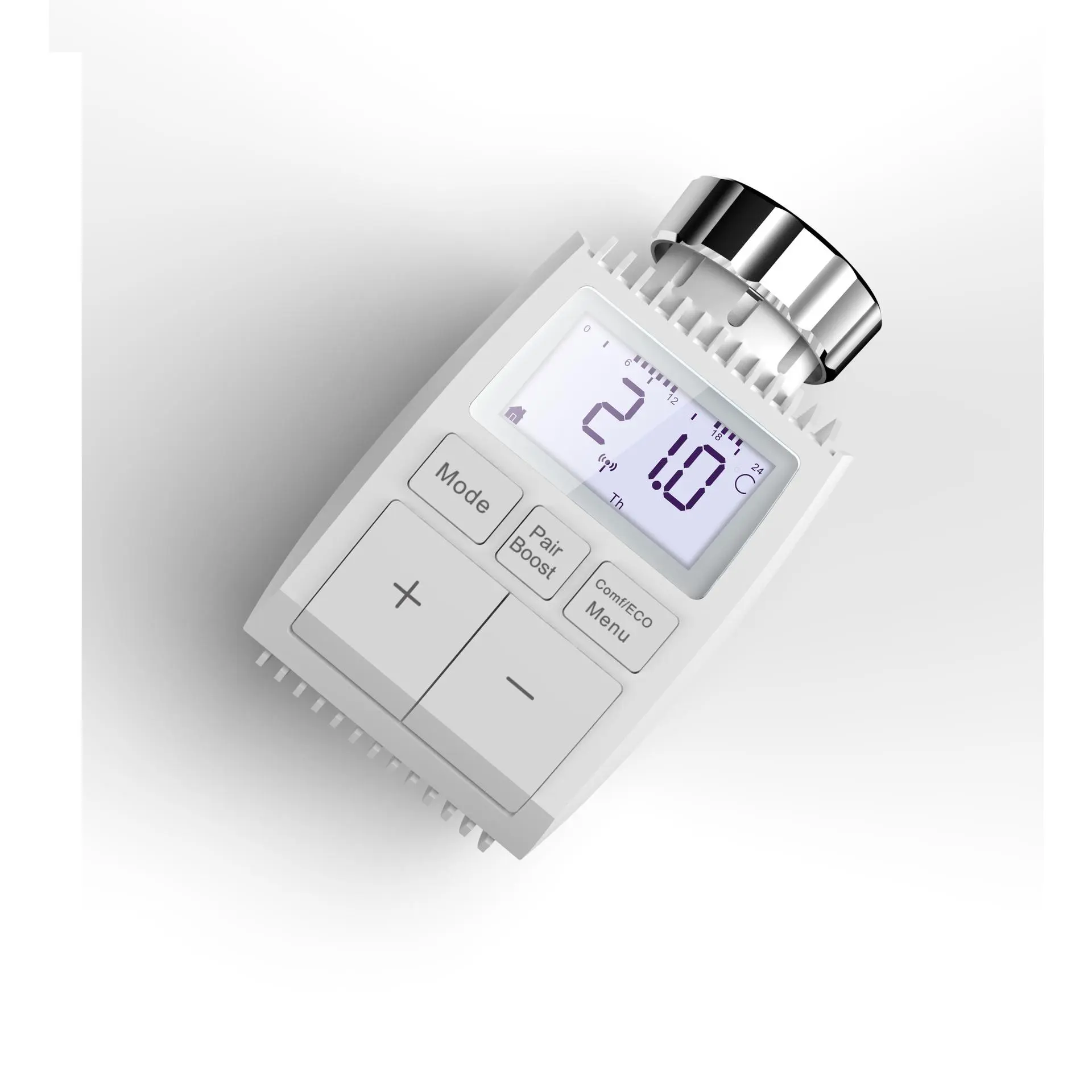 Tuya Smart Home Heating Thermostat Valve (8 cm by 12 cm) - App Remote Control, Constant Temperature, Energy-Saving, Easy Installation, Excellent Sealing Performance, High Temperature Resistant Casing, Home Heating Compatible, 8X12cm, Compact Form