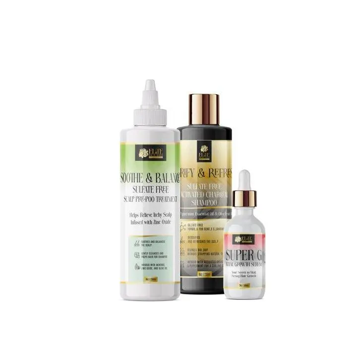 Soothe My Scalp & Itch Starter Kit – Anti Itch, Dandruff Control, Dry Scalp Treatment & Deep Hydration for Healthy, Flake-Free Hair & Scalp Care (Elite Hair Care USA)