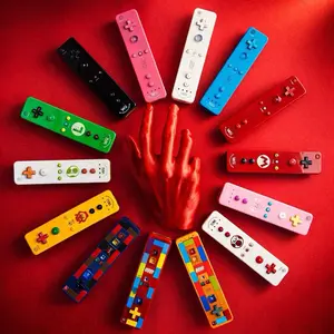 Remote Controller For Wii & Wii U With Silicone Case and Wrist Strap (Special Edition)