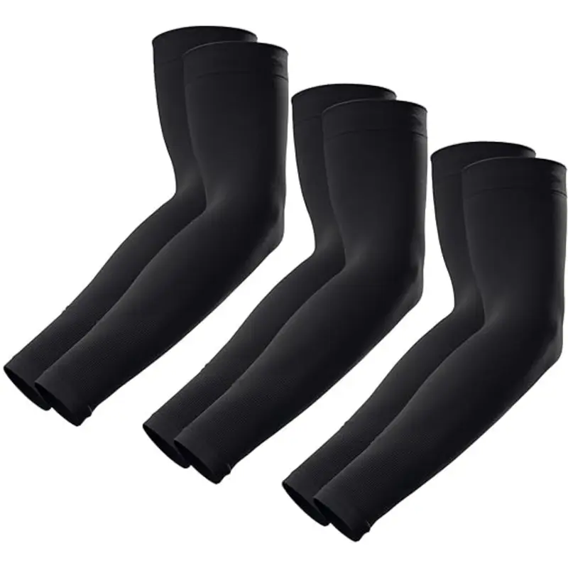 Yeomoo Protection Arm Sleeves For Men Women, Compression Cooling Sun Sleeves - Sports - For Cycling Fishing, Sunscreen Ice Sleeves