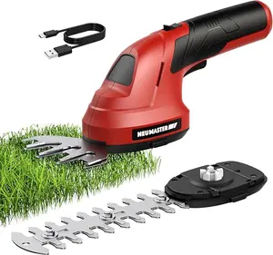Only 100 Available | 2-in-1 Cordless Grass & Hedge Trimmer, Lightweight Handheld Garden Tool, Type-C Rechargeable