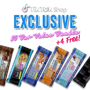 20 Dive Bar variety pack plus 4 free - Protein Cookie Dough Protein Snack Bars Chocolate Caramel