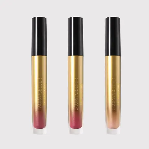 Laura Geller Limited Edition Lip Frosting Trio - Lightweight Luxurious Multidimensional Finish Lip Colors
