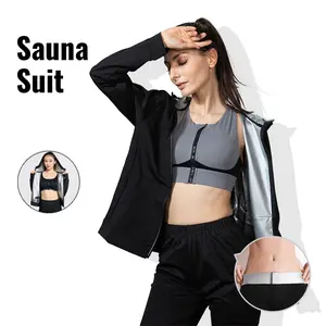 Sauna Max Women Sauna Jacket Sweat Fast Quick Dry Breathable GYM Jogging Fitness Workout Yoga Cycling Workout Boxing