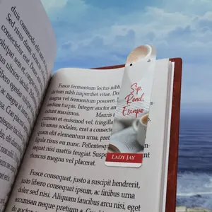 Sip. Read. Escape  | Stylish Metal Relax With Coffee Bookmark – A Must-Have for Book Lovers & Cozy Readers