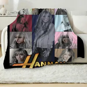 Hannnah Princess Y2K Pop Idol Blanket, Cozy Fleece Throw For Fan Merch Printed Design, Perfect Holiday Gift Idea Bedroom Decor | 070426.R0752.ID01