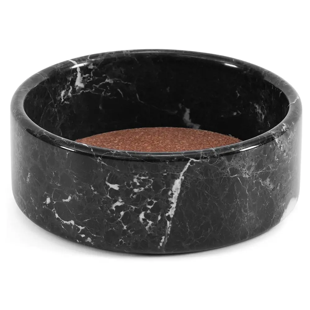 Elborse Marble Wine Coasters 5.5" Inches Bottle Coasters for Home Bar, Ideal Absorbent Cork Holder for Champagne Bottle & Dining Room
