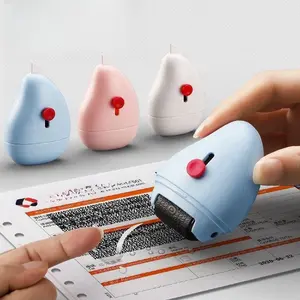 Corporate confidential seal roller express Code pen left address privacy applicator pen information leak protection Plastic Metal UK type IDO type EU type Cordless IDO type UK type Metal