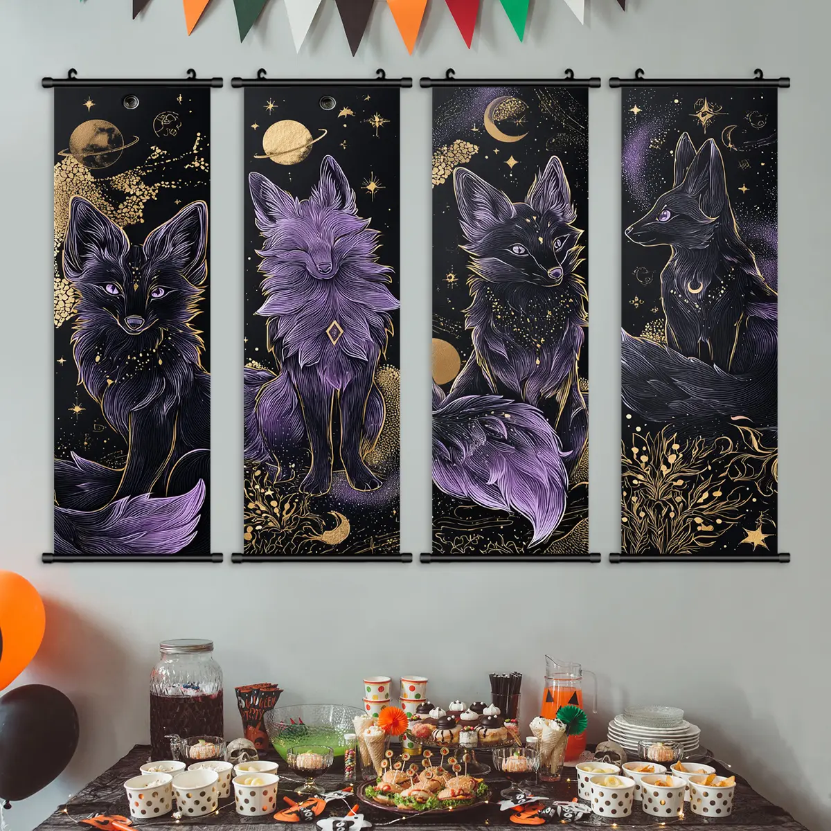 4PCS-15.8x47.2inch (40x120cm)-E1 