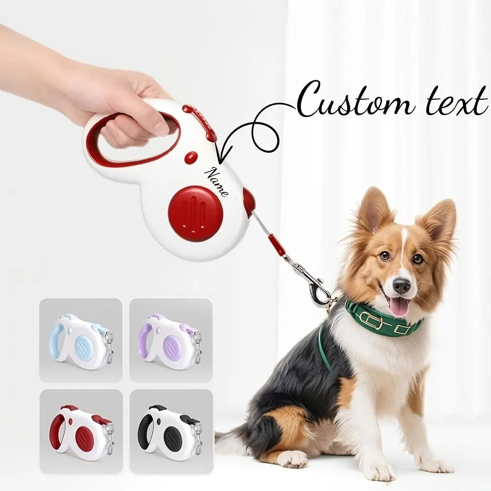 Customized Dog & Cat Harness and Leash Set - Automatic Retractable Lead, Escape-Proof for Walking Outings, Personalized with Exclusive Identifiers, Collars & Leads Pet Supply Accessory