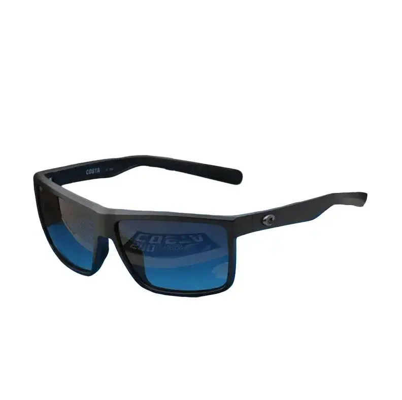 Costa Del Mar Tuna Alley Matte Black Frame/Grey Polarized Lenses 580P, COSTA Polarized Sunglasses Fashion Cycling Running Sun Glasses Unisex Outdoor Sport Polarized Goggles