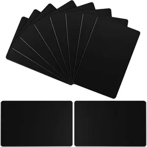 20 count NFC Cards, Rewritable NTAG215 NFC Tags Programmable NFC Tags Black Blank PVC Cards, 504 Bytes Memory NFC Business Card Chip for NFC Enabled Devices Phone Calls Automatically Commands