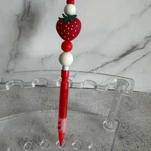 Beaded mechanical pencils