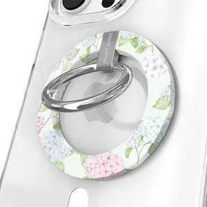Hydrangea Floral MagSafe Grip Ring