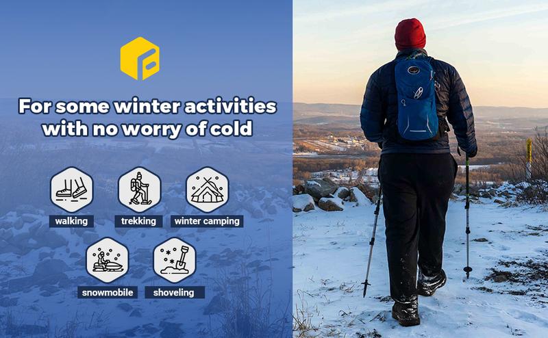 FitVille Men's CozyCore Winter Boots V3 - Warm Cozy Design with Plush Inner Lining & High Rebound EVA Midsole for Chilly Days