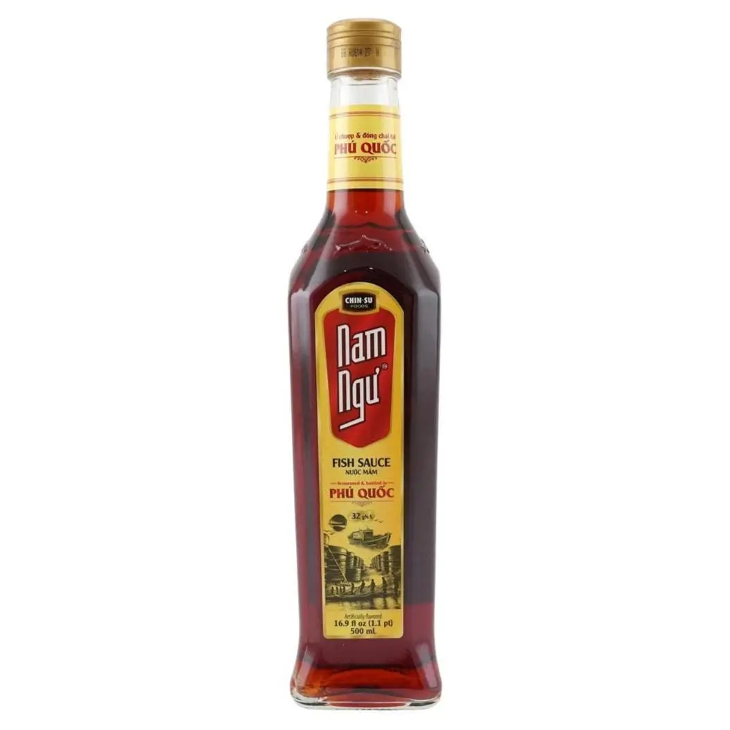 Chin-Su Nam Ngu Phu Quoc Fish Sauce, 500ml Ambient Cooking Sauce - Rich Flavor for Dipping & Culinary Use