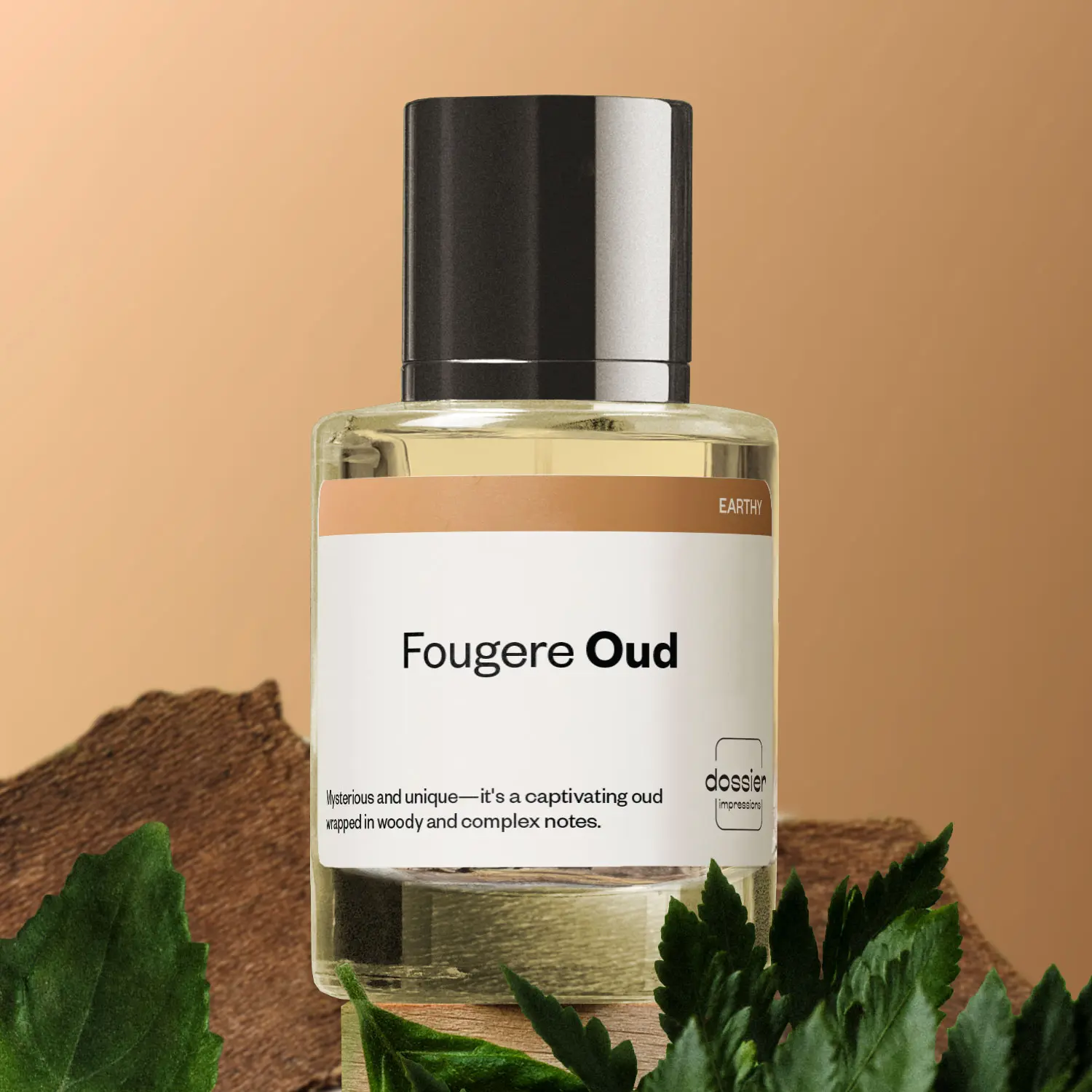Fougere Oud, Dossier, Unisex Perfume, Eau de Parfum, 50ml, Rosewood, Pink Pepper, Oud, Patchouli, Vetiver, Tonka Bean, Cedarwood Fougere Oud, Dossier, Unisex Perfume, Eau de Parfum, 50ml, Rosewood, Pink Pepper, Oud, Patchouli, Vetiver, Tonka Bean, Cedarwood