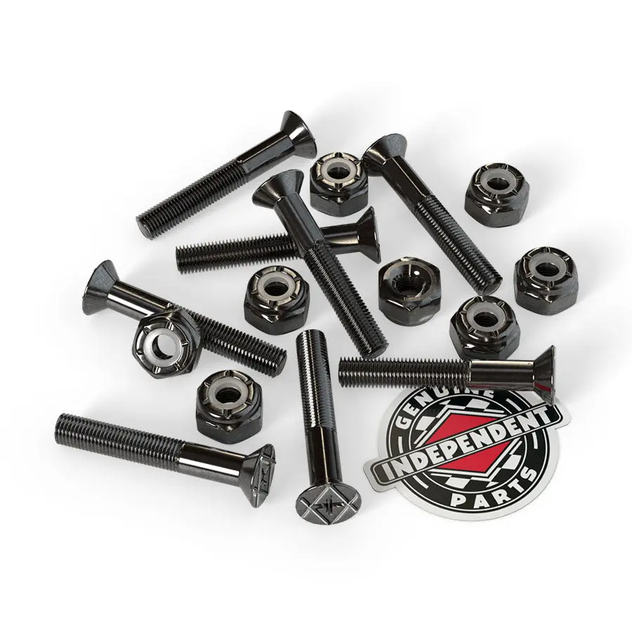 1.25in Phillips Independent Genuine Parts Black Hardware