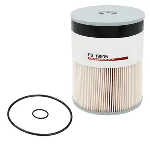 FS19915 Fuel Filter Element Compatible With Cummins DD13, DD15, DD16, X15, ISX15 Diesel Engines, Replace for A4720921205 A0000903651 P551011 PF9804 33655, 1 Pack