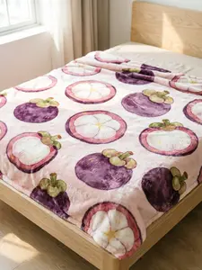 Ultra-Soft Flannel Fleece Blanket - Thickened Winter Warmth, Plush Coral Velvet Throw for Bed, Sofa, Couch, Office, and Travel (Solid Color)