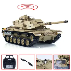 Tongde 1/16 RC Battle Tank M60A1 ERA USA BB Infrared Battle Toy RTR 320° Model