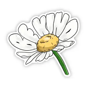 Be Kind Daisy Sticker Funny Cute