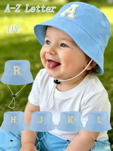High-Value Kids Versatile Fisherman Hat, Unisex All-Season Breathable Sweat-Absorbing Cute Design, Perfect for Outdoors 0-2Y